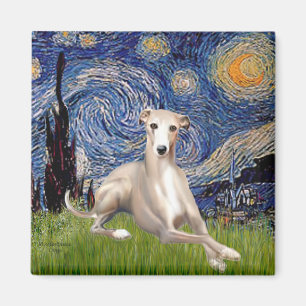 Íman Starry Night - Whippet #2