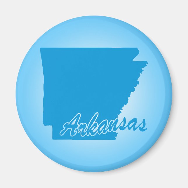 Íman State Arkansas Magnet (Frente)