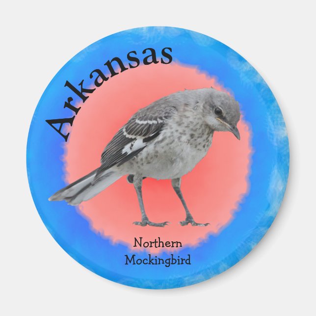 Íman State Bird do Arkansas (Frente)