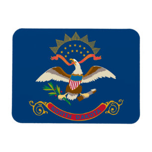 Íman State Flag of North Dakota, EUA