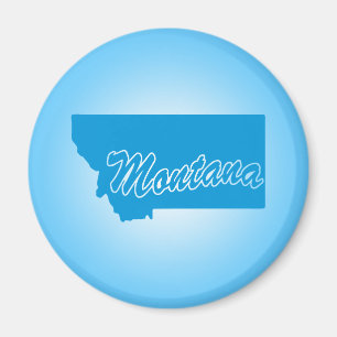 Íman State Montana Magnet