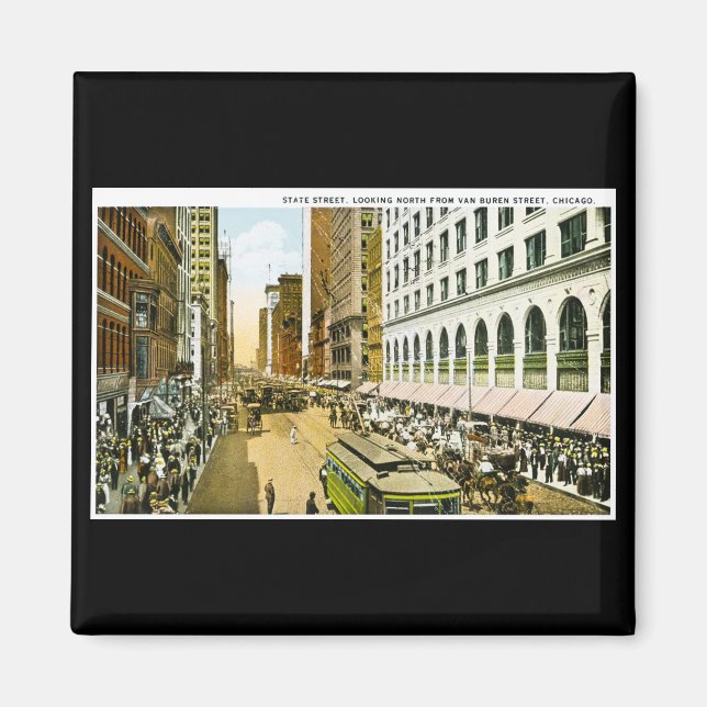 Íman State Street, Chicago, Illinois (Frente)