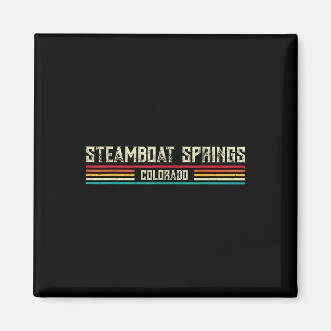 Íman Steamboat Springs Colorado  (Frente)