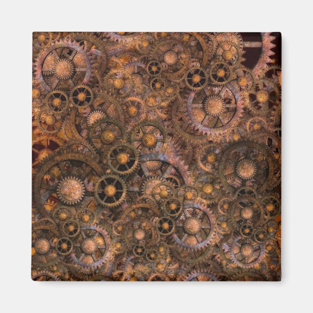 Íman Steampunk (Frente)