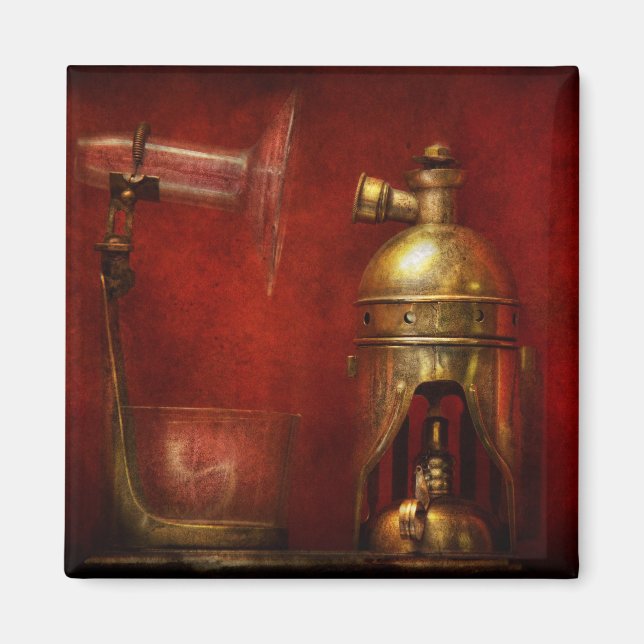 Íman Steampunk - A Tocha (Frente)