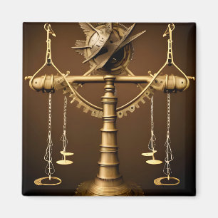 Íman Steampunk Libra