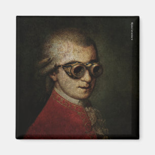 Íman Steampunk Mozart
