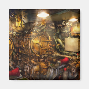 Íman Steampunk - Naval - A sala dos torpedos