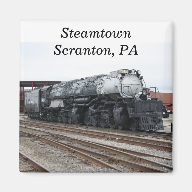 Íman Steamtown Big Boy Magnet (Frente)