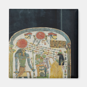 Íman Stele da senhora Taperet antes de Re-Horakhty