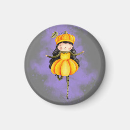 Íman Stellalunarts Abóbora Halloween Menina Fofa