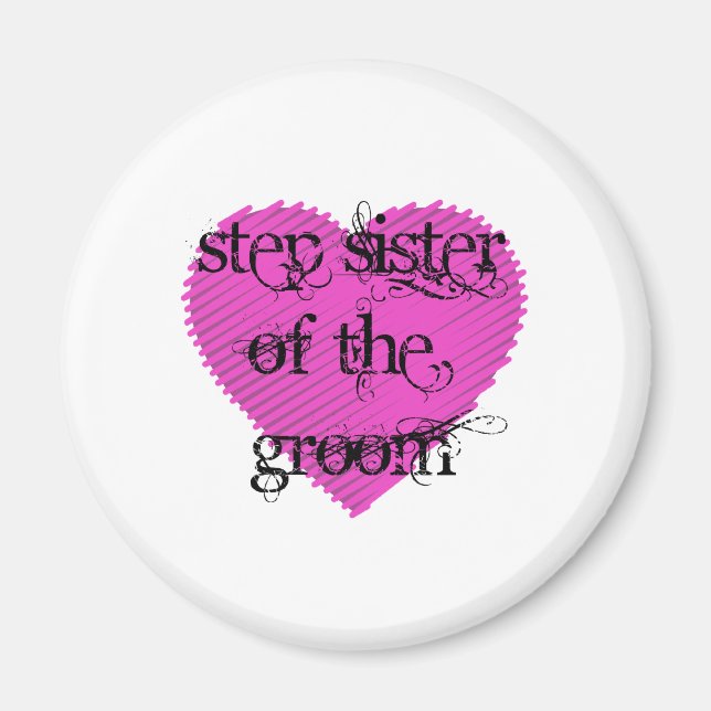 Íman Step Sister of the Groom (Frente)