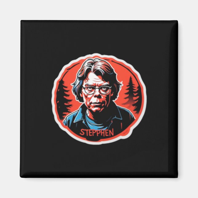 Íman Stephen King Sticker (Frente)