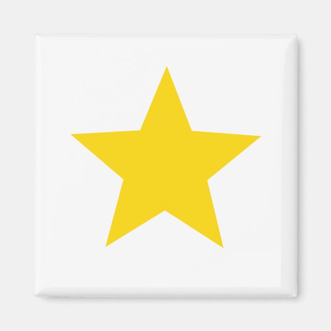 Íman Stern Dourada Gelb (Frente)