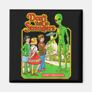 Íman Steven Rhodes Não Fale Com Estranhos Alien Retro
