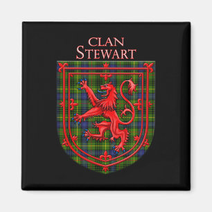 Íman Stewart Hunting Tartan Xadrez Escocesa