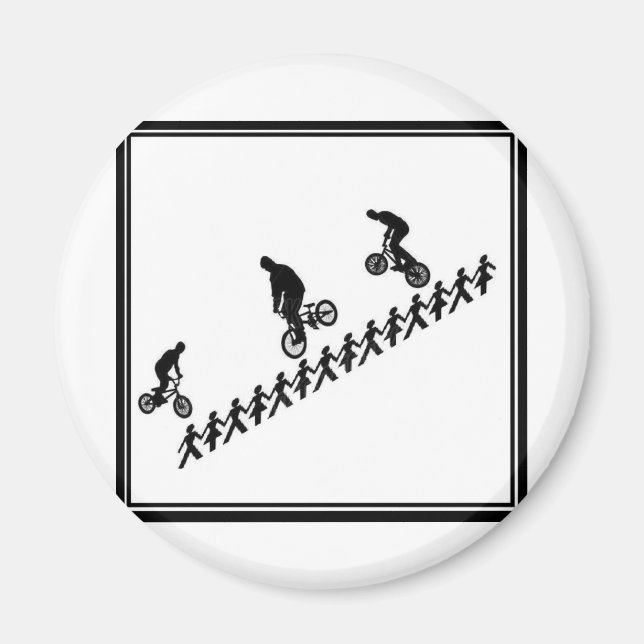 Íman Stick FIGURE BMX (Frente)
