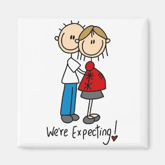 Íman Stick Figure We'Expecting