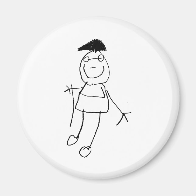 Íman Stick Figures (Frente)