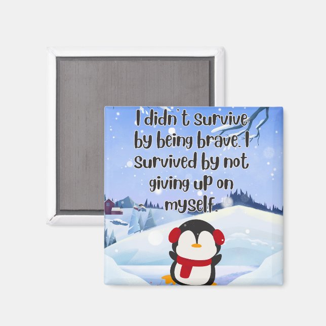 Íman Still Standing™ – A Gentle Survival Quote (Front/Back)