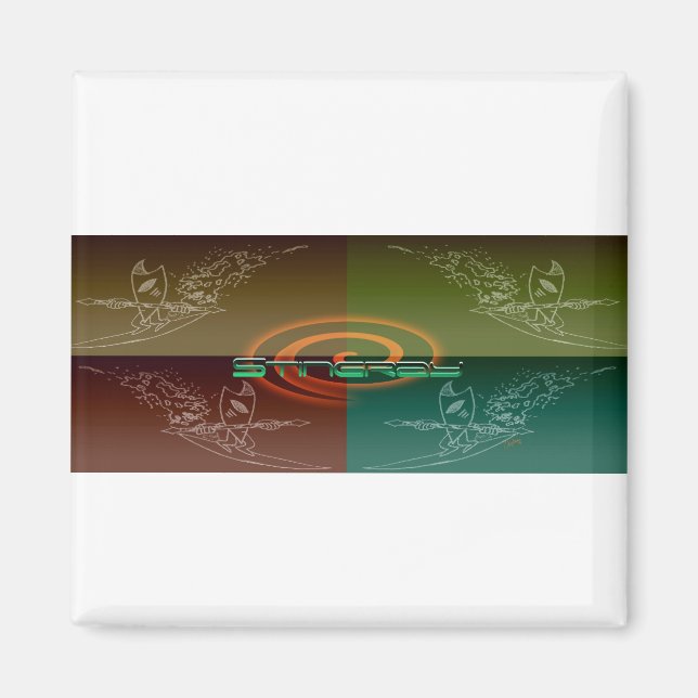 Íman Stingray (Frente)