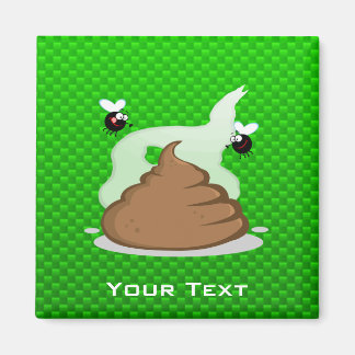 Íman Stinky Poo; Verde