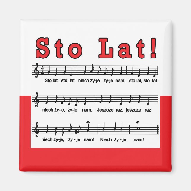 Íman Sto Lat! Música (Frente)