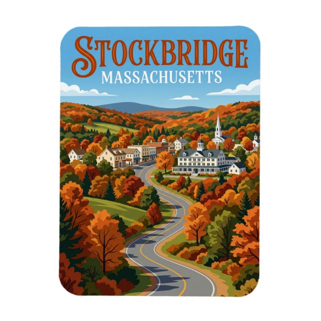 Íman Stockbridge EUA (Vertical)