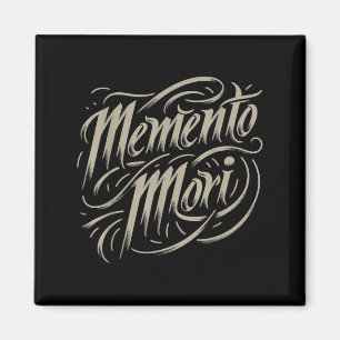 Íman Stoic Filosofia Memento Mori Amor Fati Skull Stoi