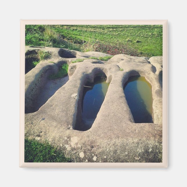 Íman Stone Graves, Heysham Magnet (Frente)