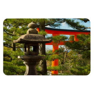 Íman Stone Lantern e Torii Gate