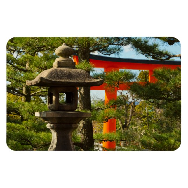 Íman Stone Lantern e Torii Gate (Horizontal)