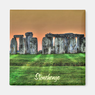 Íman Stonehenge Celtic Standstone Stones na Grã-Bretanh