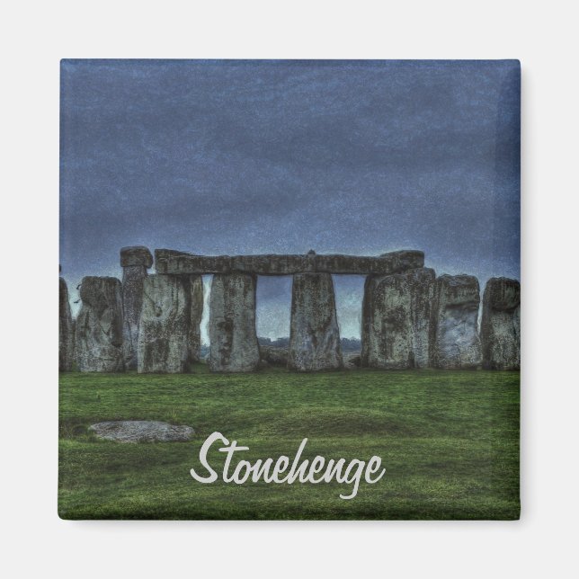Íman Stonehenge Celtic Standstone Stones na Grã-Bretanh (Frente)