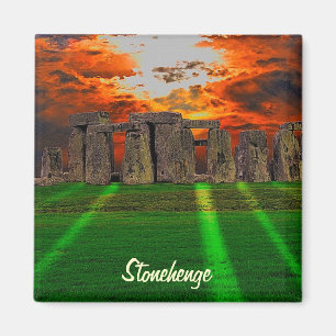 Íman Stonehenge Celtic Standstone Stones na Grã-Bretanh