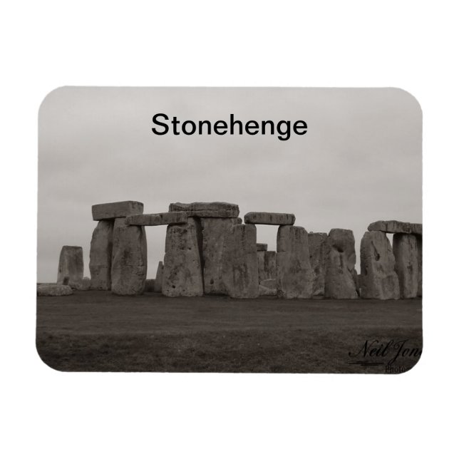 Íman Stonehenge imã para frigoríficos do Reino Unido (Horizontal)