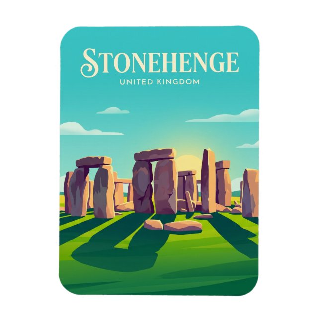 Íman Stonehenge Reino Unido (Vertical)