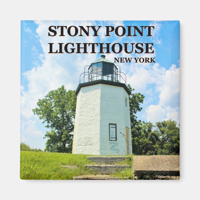 Íman Stony Point Lighthouse, New York Magnet (Frente)