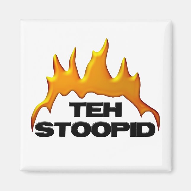 Íman Stoopid Burns (Frente)