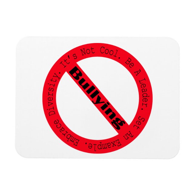 Íman Stop Bullying - Logótipo de Shirley Taylor (Horizontal)