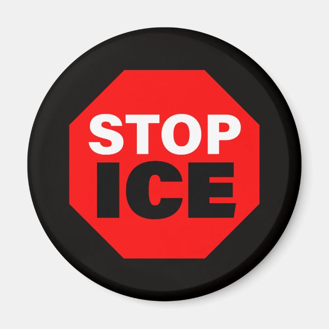 Íman Stop ICE (Frente)