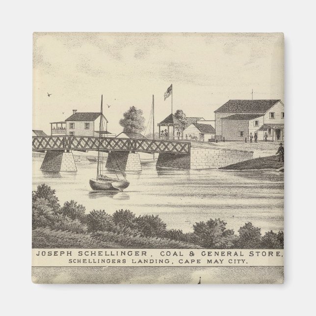 Íman Store Schellinger e Ocean House (Frente)