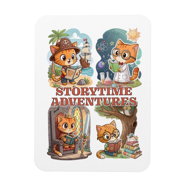 Íman Storytime Adventures – A Journey Through Books (Vertical)