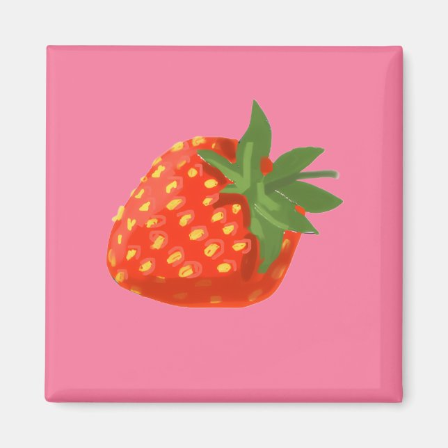 Íman Strawberry (Frente)