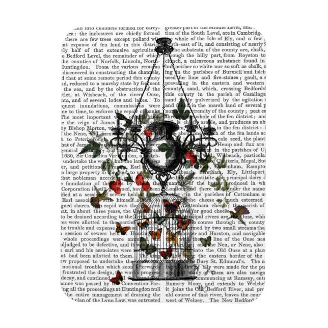 Íman Strawberry Chandelier (Vertical)