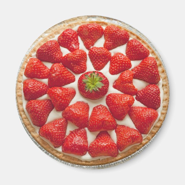 Íman Strawberry Tart Magnet (Frente)