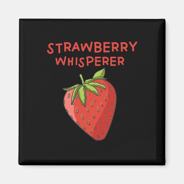 Íman Strawberry Whisperer (Frente)