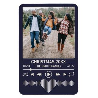 Íman Streaming Music Blue Player Foto Natal