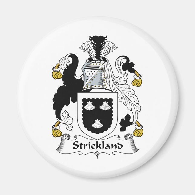 Íman Strickland Family Crest (Frente)