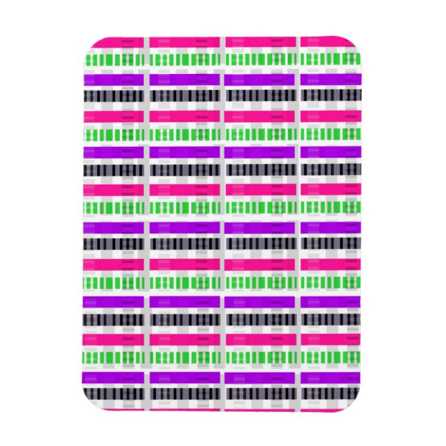 Íman Stripe & Check 2014 (Vertical)